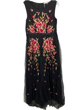 Bust 38 32 W M L NWT Nataya Embroidered Flamenco Gypsy Edwardian Style